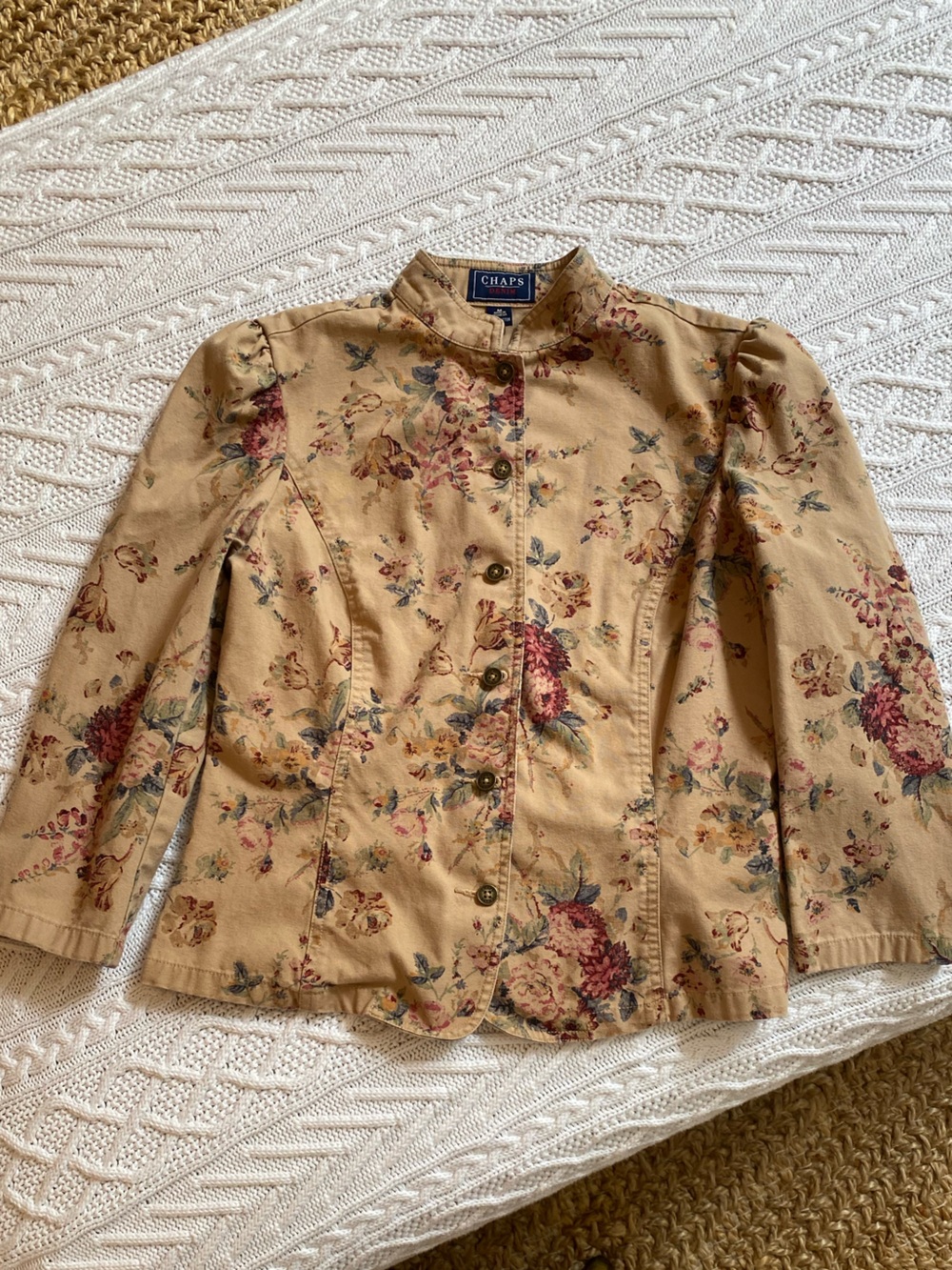Ralph Lauren Chaps Floral Jacket M